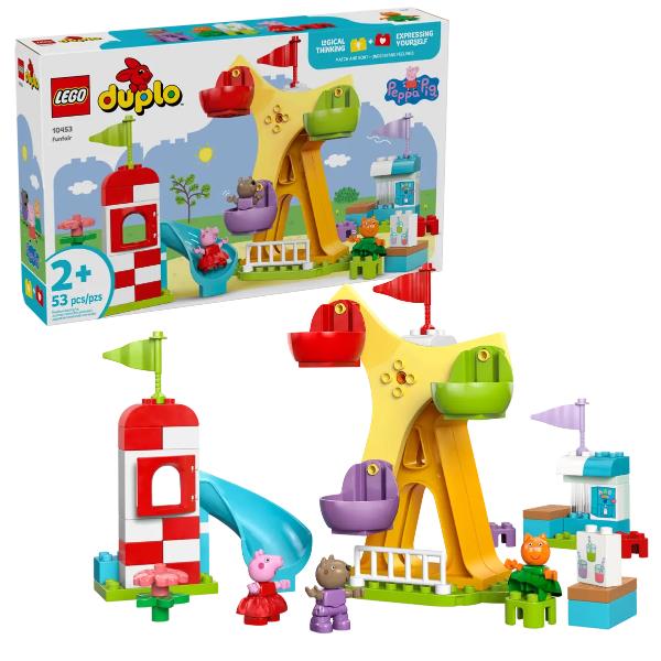 LEGO DUPLO PEPPA PIG LUNA PARK CON RUOTA …
