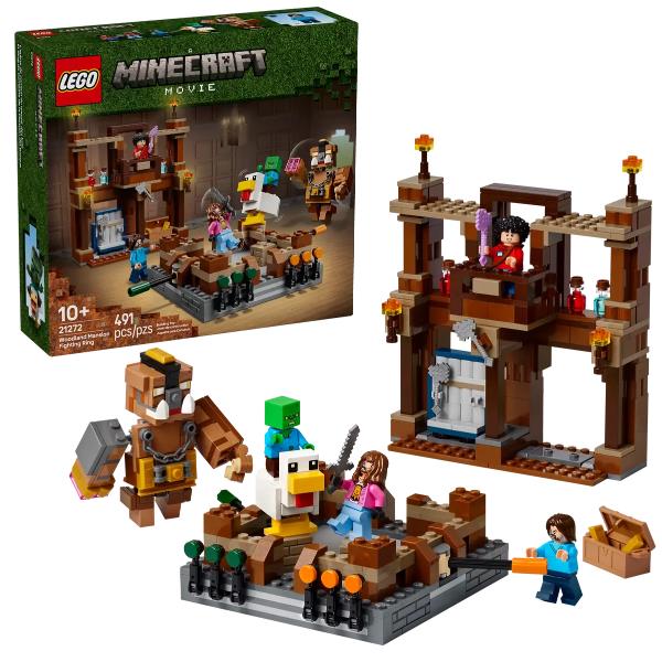 LEGO MINECRAFT MAGIONE DELLA FORESTA RING DI COMBATTIMENTO …
