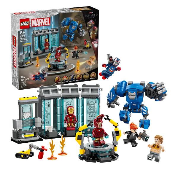 LEGO SUPER HEROES MARVEL LABORATORIO DI IRON MAN …