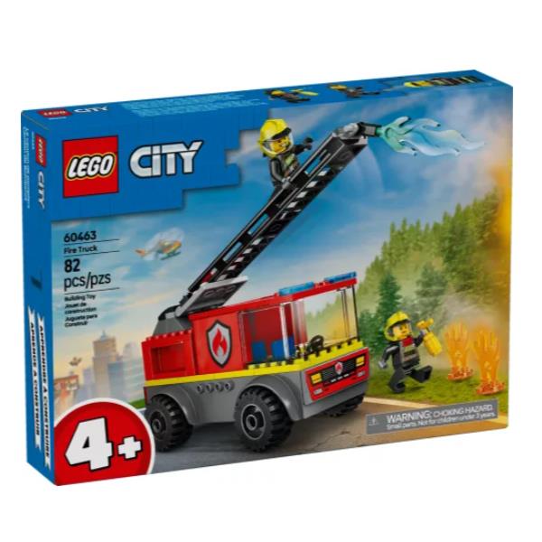 LEGO CITY AUTOPOMPA CON SCALA CAMION DEI POMPIERI …