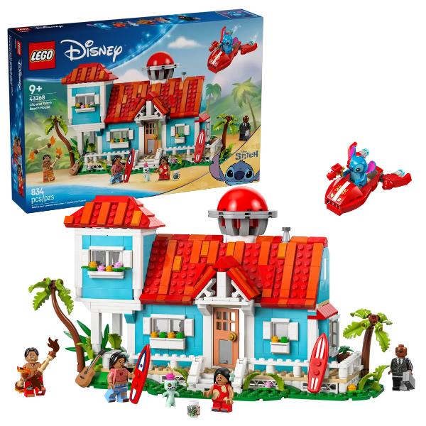 LEGO DISNEY CASA SULLA SPIAGGIA DI LILO E …