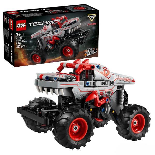 LEGO TECHNIC PULL BACK THUNDERROARUS MONSTER TRUCK DA …