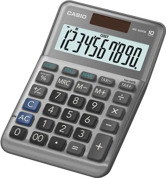 Calcolatrice da tavolo MS-100FM - 10 cifre - …