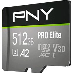 PNY PRO ELITE 512GB MICRO SDXC CLASSE 10 U3