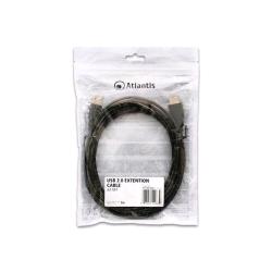 ATLANTIS CAVO PROLUNGA USB-2.0 TIPO A MASCHIO/FEMMINA 3 …