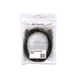 ATLANTIS CAVO PROLUNGA USB-2.0 TIPO A MASCHIO/FEMMINA 5 …