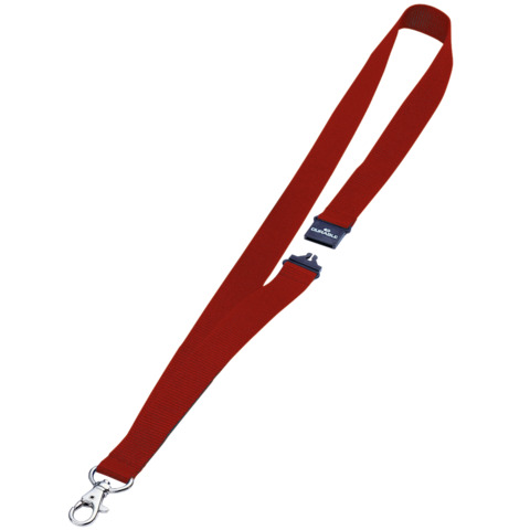 Cordoncini portabadge - larghezza 2 cm - rosso …