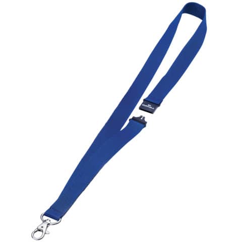 Cordoncini portabadge - larghezza 2 cm - blu …