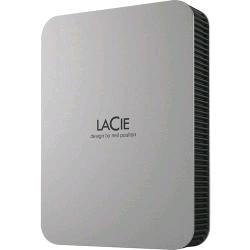 LaCie Mobile Drive STLR4000400 - Apple Exclusive - HDD - crittografato - 4 TB - esterno (portatile) - USB 3.2 Gen 1 (USB-C connettore) - Self-Encrypting Drive (SED) - grigio spazio - con 3 anni Seagate Recupero dei dati di salvataggio