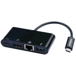 MEDIACOM M-DOCKTPC DOCKING STATION POWER DELIVERY 60 W 1 x USB-C 60 W - 1 x USB-A 3.0 - 1 x HDMI -1