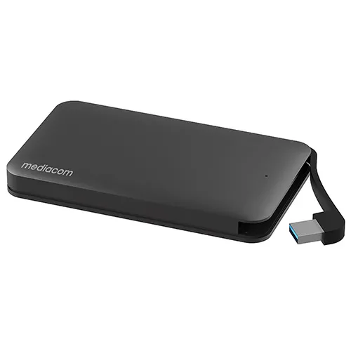 MEDIACOM M-HDSB3AB BOX ESTERNO PER HDD 2.5" SATA FINO A 4TB PROTOCOLLO UASP USB 3.0 NERO