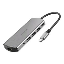 MEDIACOM MD-C309 DOCKING STATION POWER DELIVERY 87 W 3 x USB-A 3.0 - 1 x USB-C 87 W - 1 x HDMI