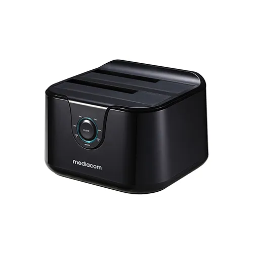 MEDIACOM MD-S407 DUAL BAY SATA HDD DOCKING 2.5"/3.5" USB 3.0 5GBPS