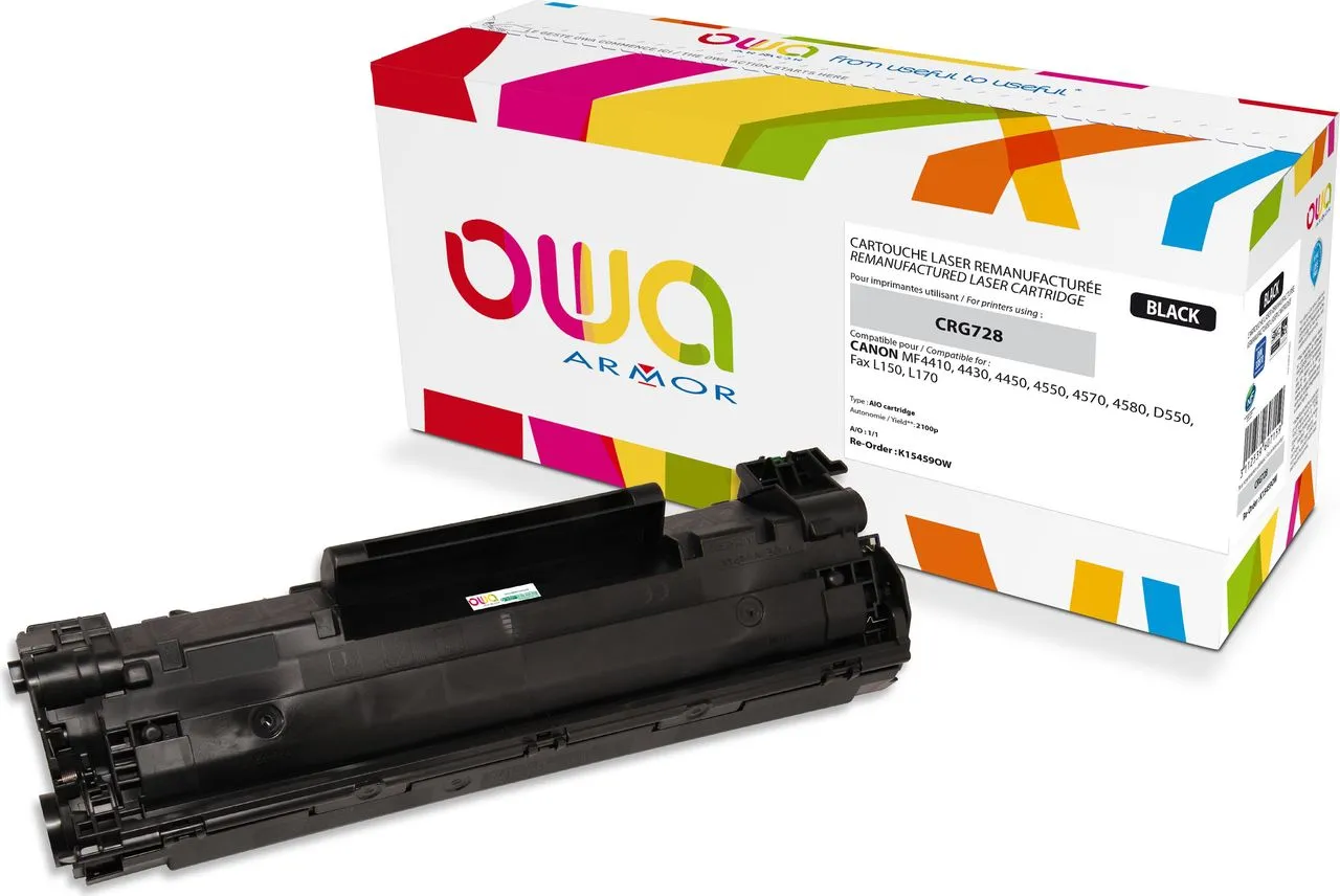 Armor - Toner Compatibile per Canon - Nero …