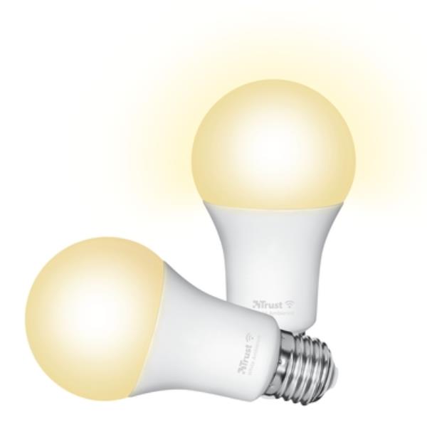 Trust E27 DUO-PACK LED CCT WI-FI 2 Lampadine …