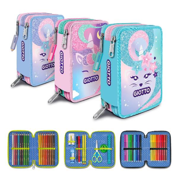 GIOTTO CANDY CAT ESPOSITORE ASTUCCI 3 ZIP CON …