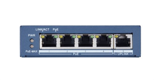 Hikvision DS-3E0505P-E - Switch - unmanaged - 4 …