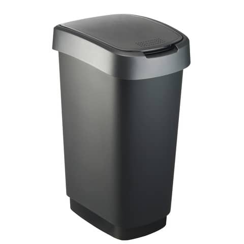 Pattumiera con coperchio basculante - 50 L - …