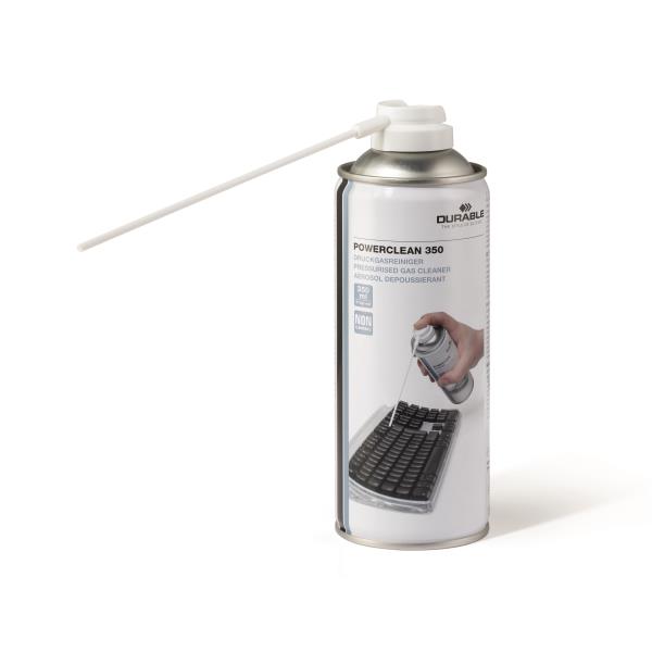 Durable POWERCLEAN 350ml ARIA COMPRESSA NON INFIAMMABILE