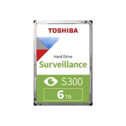 Toshiba S300 Surveillance - HDD - 6 TB - interno - 3.5" - SATA 6Gb/s - 5400 rpm - buffer: 256 MB