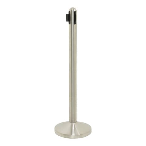 Colonnina segnapercorso cromata - altezza 100 cm - …