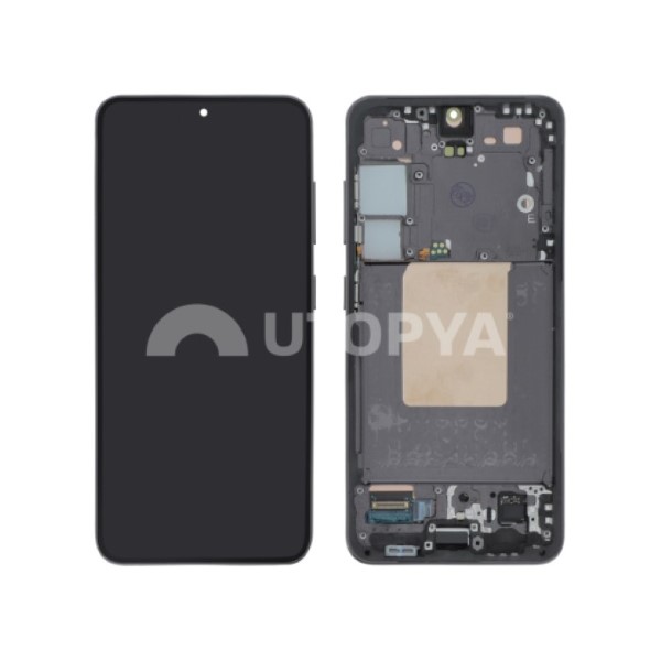 Galaxy S24 (S921B) con schermo intero nero (con schermo)
