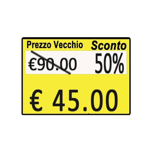 Rotolo da 600 etichette per Printex Z 17 …
