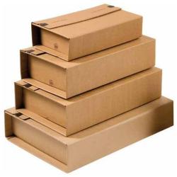 COLOMPAC SCATOLE AUTOMONTI IN CARTONE 510X330X85 mm MARRONE …