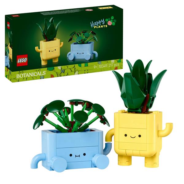 LEGO BOTANICALS PIANTINE FELICI KIT DI ARTE E …