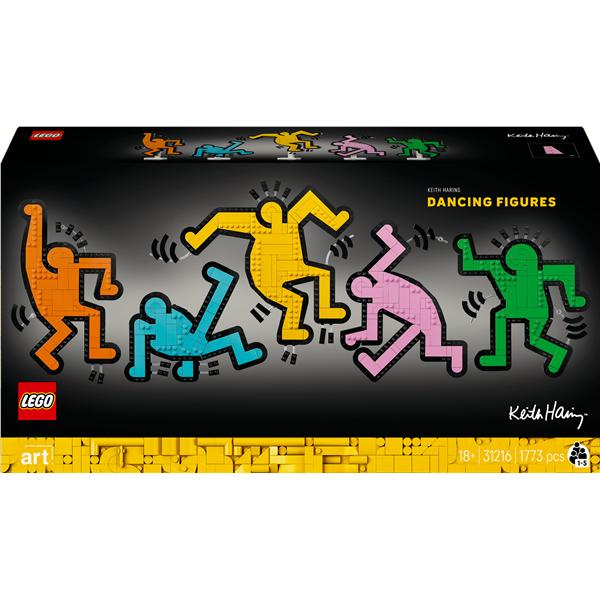 LEGO ART KEITH HARING FIGURE DANZANTI SET DA …