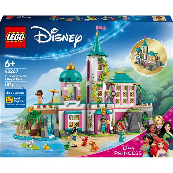 LEGO DISNEY CASTELLO DELLA PRINCIPESSA E ANIMALI REALI …