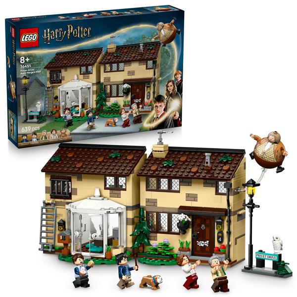 LEGO HARRY POTTER PRIVET DRIVE VISITA DI ZIA …