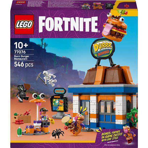LEGO FORTNITE RISTORANTE DI DURRR BURGER GIOCO CREATIVO …
