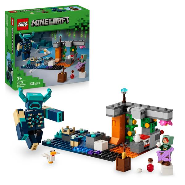 LEGO MINECRAFT L'INCONTRO CON IL SORVEGLIANTE CON MINIFIGURE …