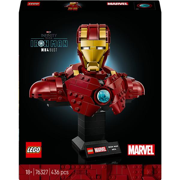 LEGO MARVEL BUSTO DI IRON MAN MK4 SET …