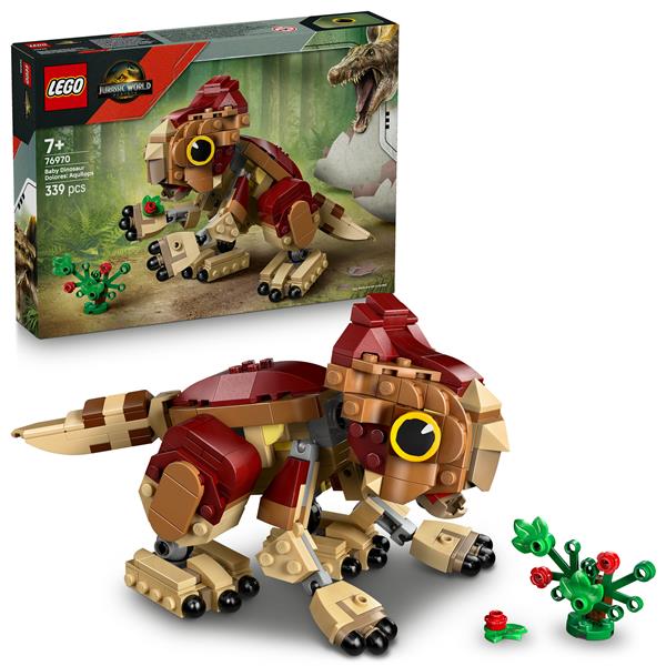 LEGO JURASSIC WORLD DINOSAURO CUCCIOLO DOLORES AQUILOPS CON …