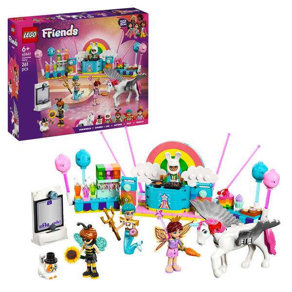 LEGO FRIENDS PARTY IN COSTUME UNICORNO E FATINA …