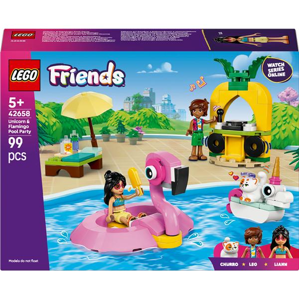 LEGO FRIENDS POOL PARTY CON UNICORNO FENICOTTERO 2 …