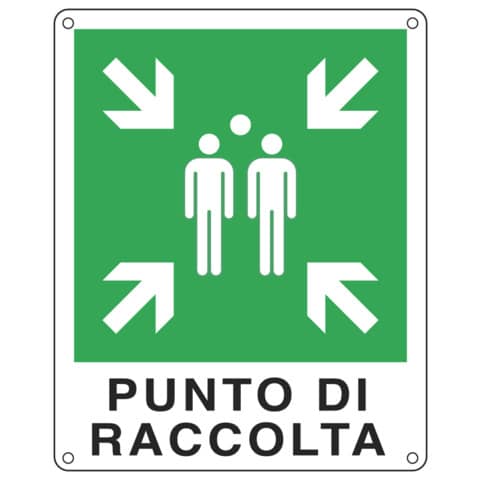 Cartello segnalatore - 25x31 cm - PUNTO DI …