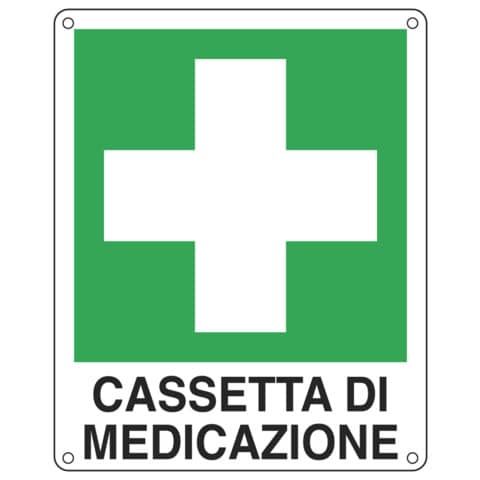 Cartello segnalatore - 16x21 cm - CASSETTA DI …