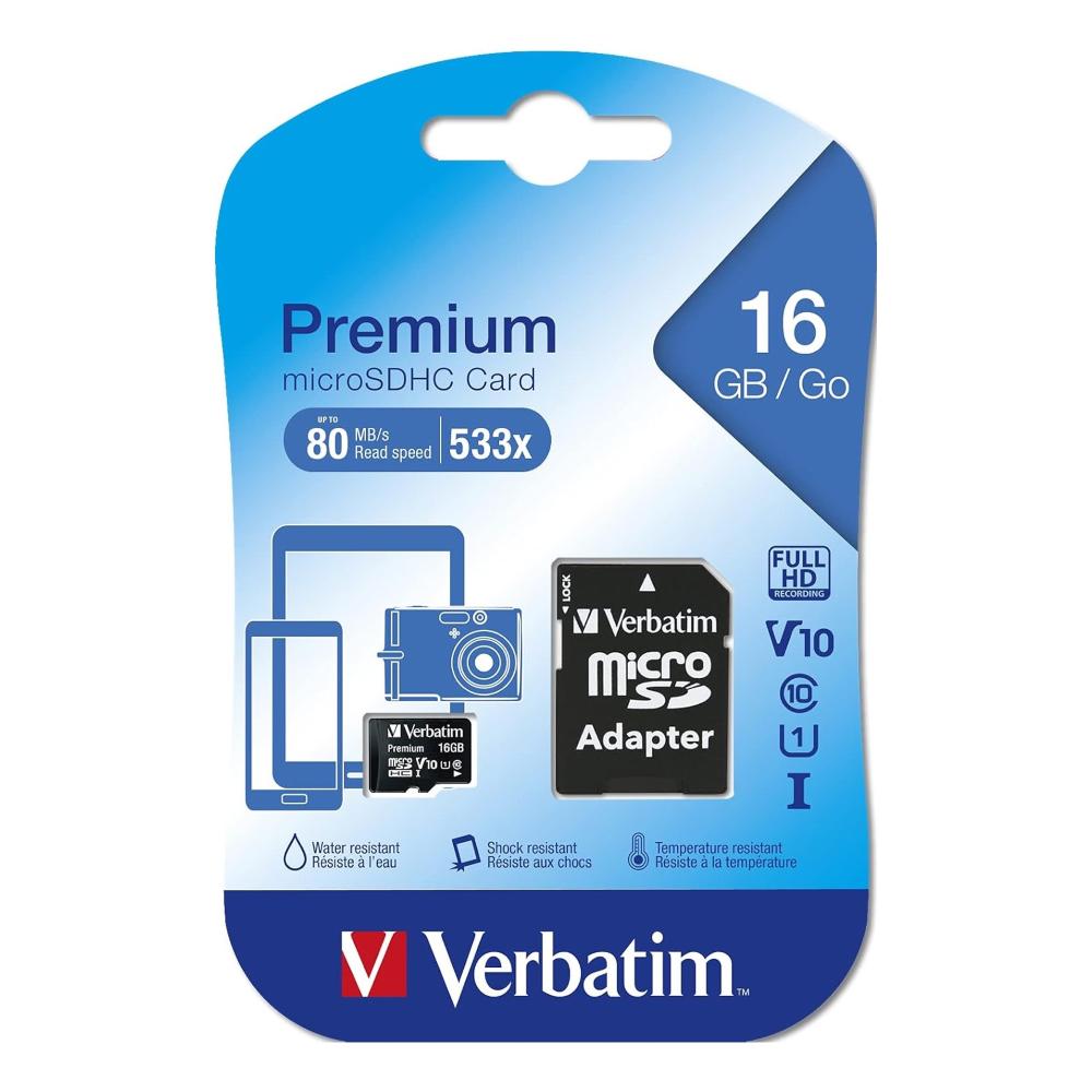 Verbatim - Micro SDHC Classe 10 fino a …
