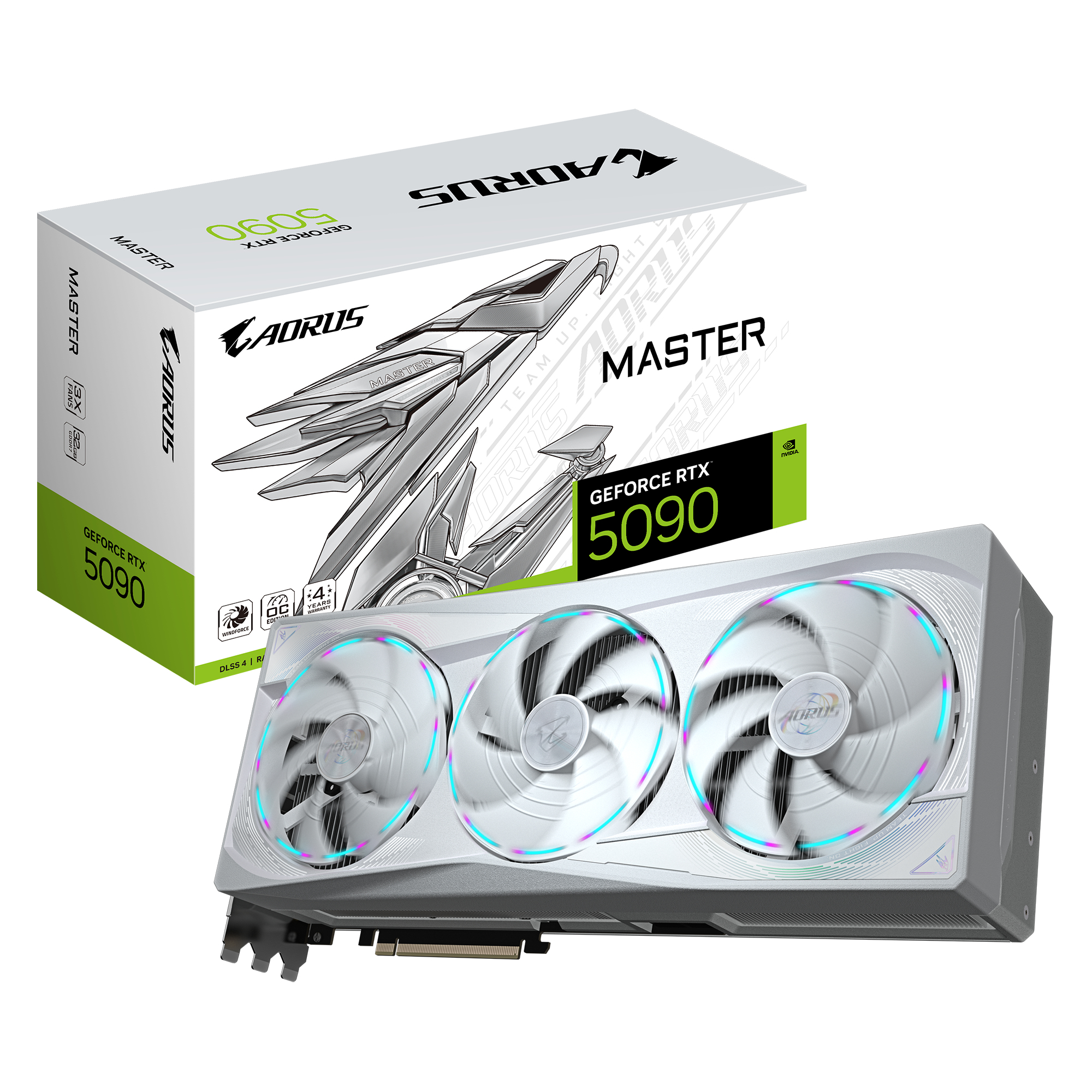 GIGABYTE AORUS GeForce RTX 5090 MASTER ICE 32G …