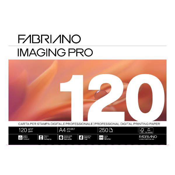 CARTA IMAGING PRO A4 120GR 250FG FABRIANO