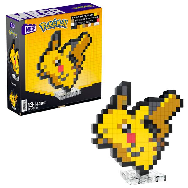 MATTEL MEGA POKEMON SHOWCASE PIKACHU SET IN STILE …
