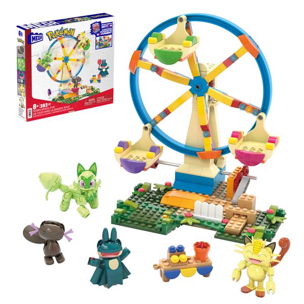 MATTEL POKEMON MEGA RUOTA PANORAMICA SET DA COSTRUIRE …