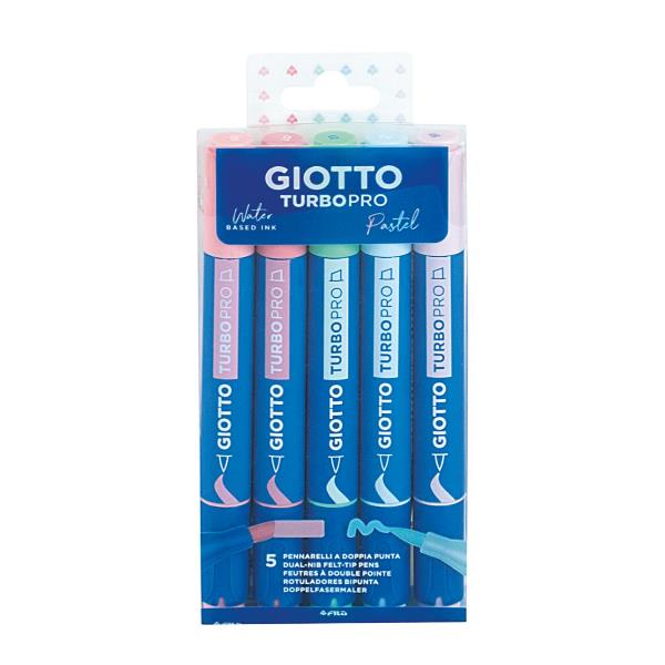 GIOTTO TURBO PRO PENNARELLI A DOPPIA PUNTA COLORI …