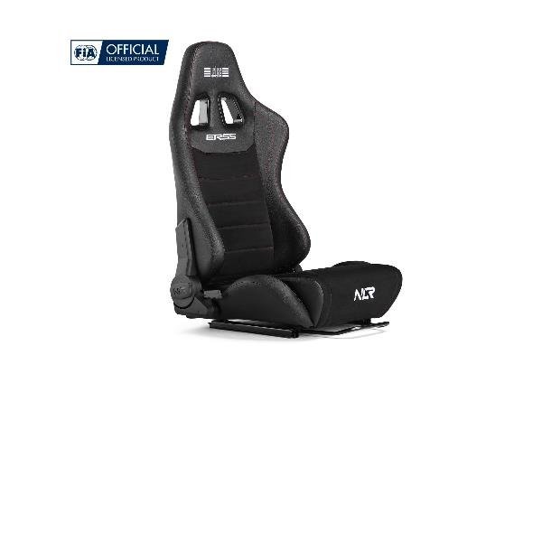 Next Level Racing ERS5 Elite - Sedile Sim Racing FIA con Schienale Reclinabile, PU e Pelle Scamosciata - Nero