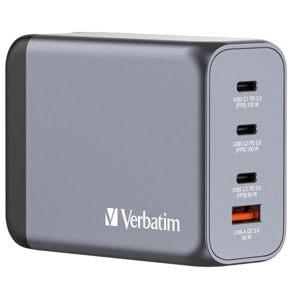 Verbatim GAN CHARGER 4 PORT 200W
