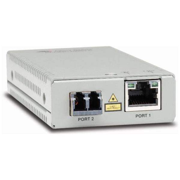 ALLIED TELESIS MINI MEDIA CONVERTER 10/100T TO