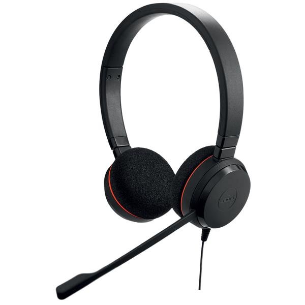 Jabra Evolve 20 Auricolare Cablato A Padiglione Ufficio USB Type-C / USB Type-A Nero